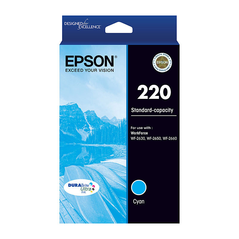 Epson 220 Cyan Ink Cart