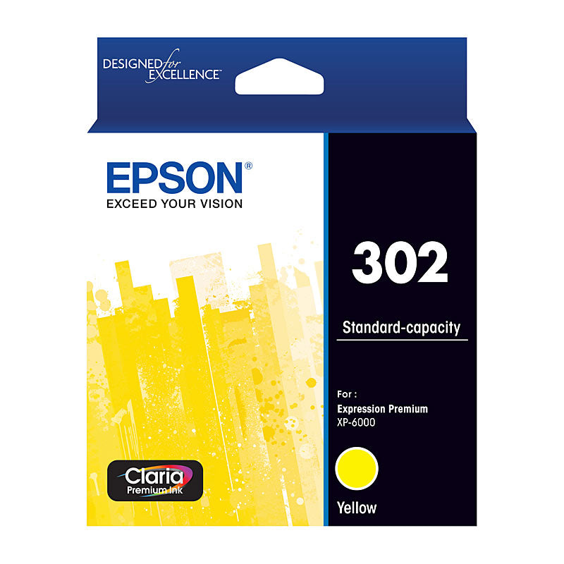 Epson 302 Yellow Ink Cart