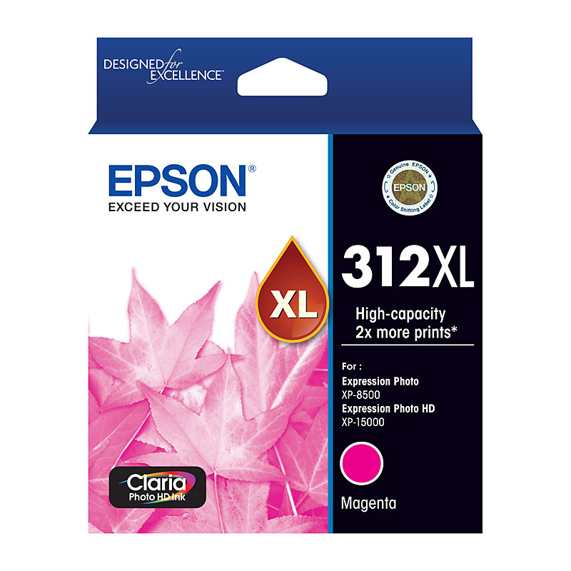 Epson 312 CMYK XL Colour Pack