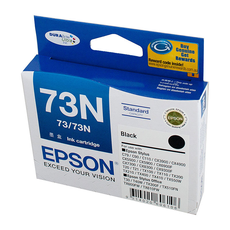 Epson 73N Black Ink Cart