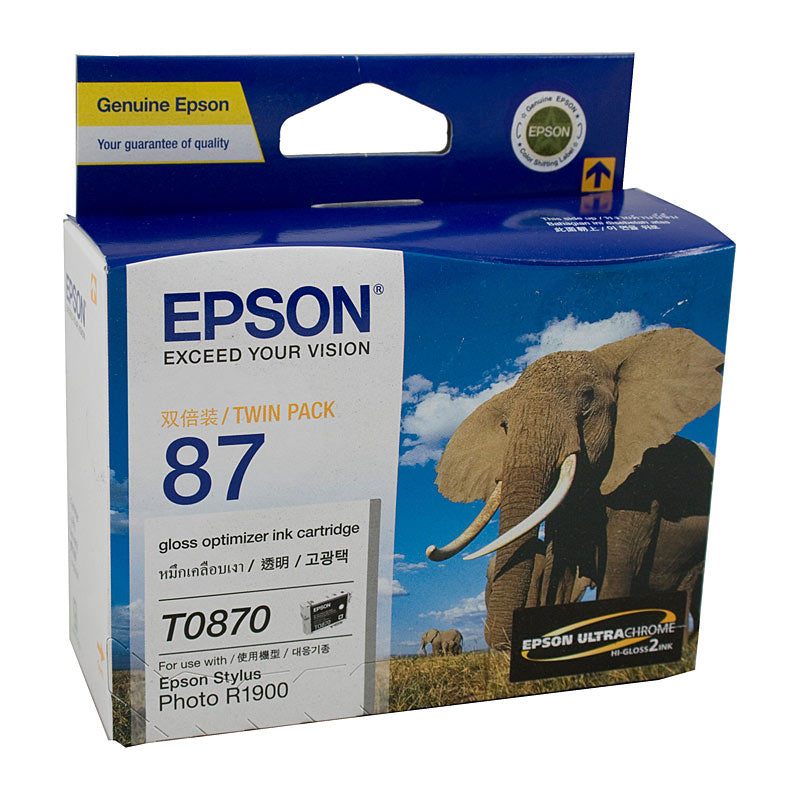 Epson T0870 Gloss Opt Ink Cart