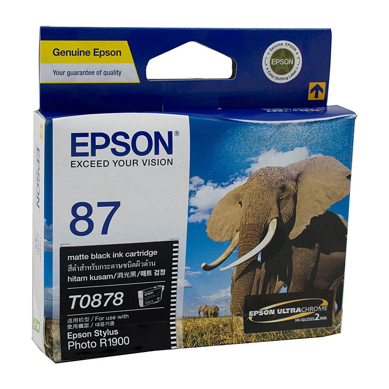 Epson T0878 Matte Blk Ink Cart