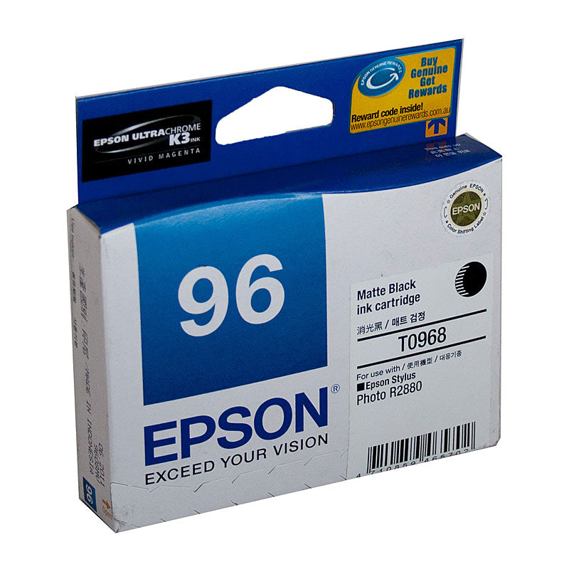 Epson T0968 Matte Blk Ink Cart
