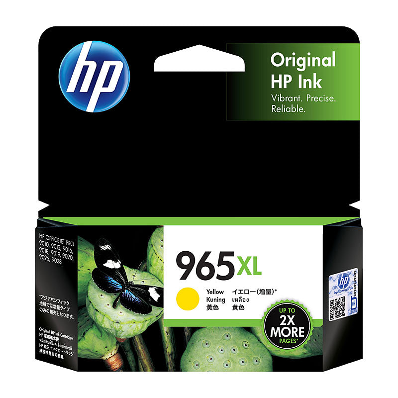 HP #965XL Yellow Ink 3JA83AA